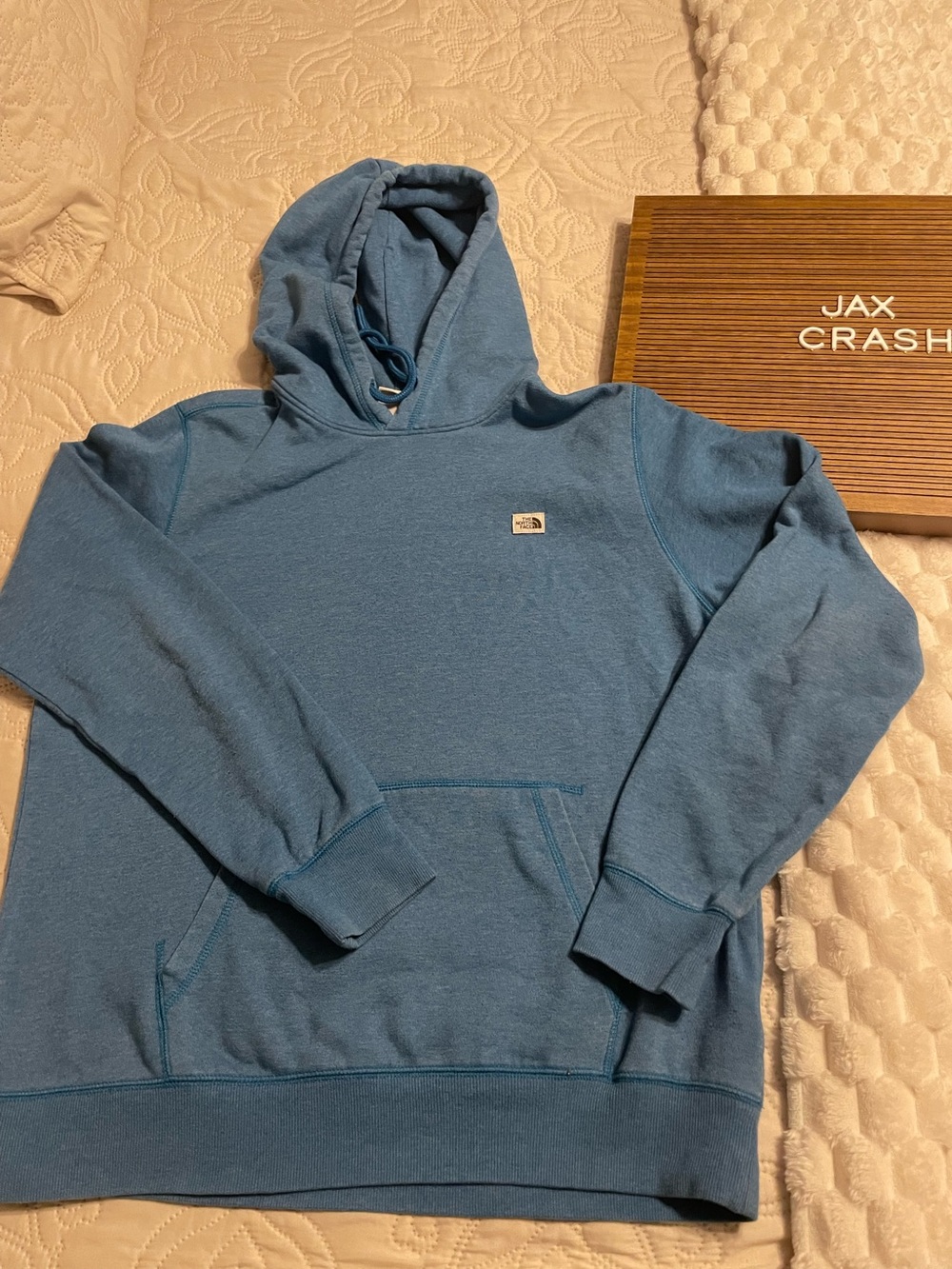 The North Face Dusty Blue Pullover Hoodie